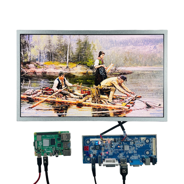 15.6 Inch 1920x1080 Wide Temperature LVDS IPS Industrial LCD Display