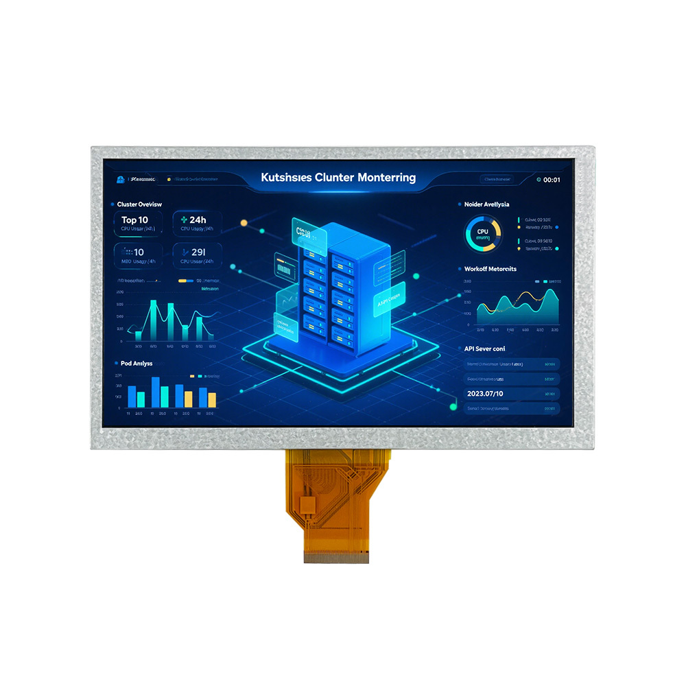 8 Inch 800x480 RGB 50PIN 400nits LCD Module | LCD Module Supplier