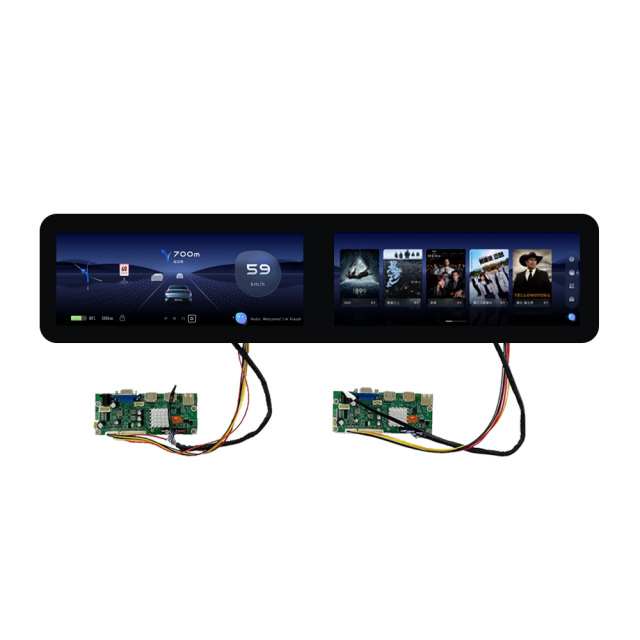 Double Screen 10.3 inch 1920x720 Automotive LCD Module