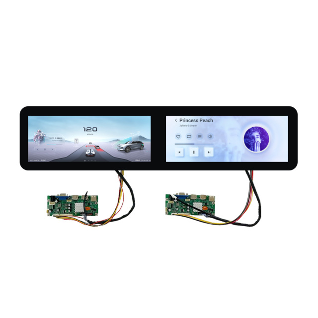 Double Screen 10.3 inch 1920x720 Automotive LCD Module