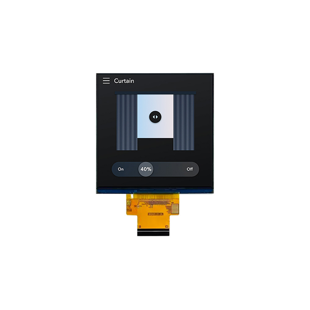 4 Inch 480x480 RGB 40PIN 450nits Square LCD Module
