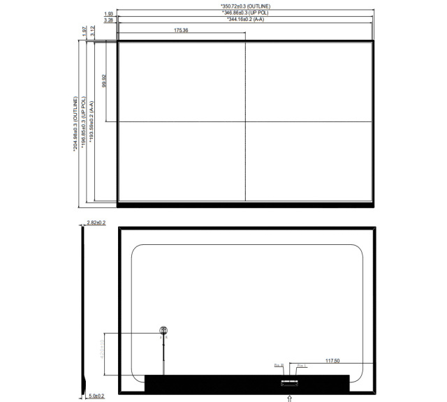 15.6 Inch 1920×1080 30PIN EDP 600nits FHD LCD Module