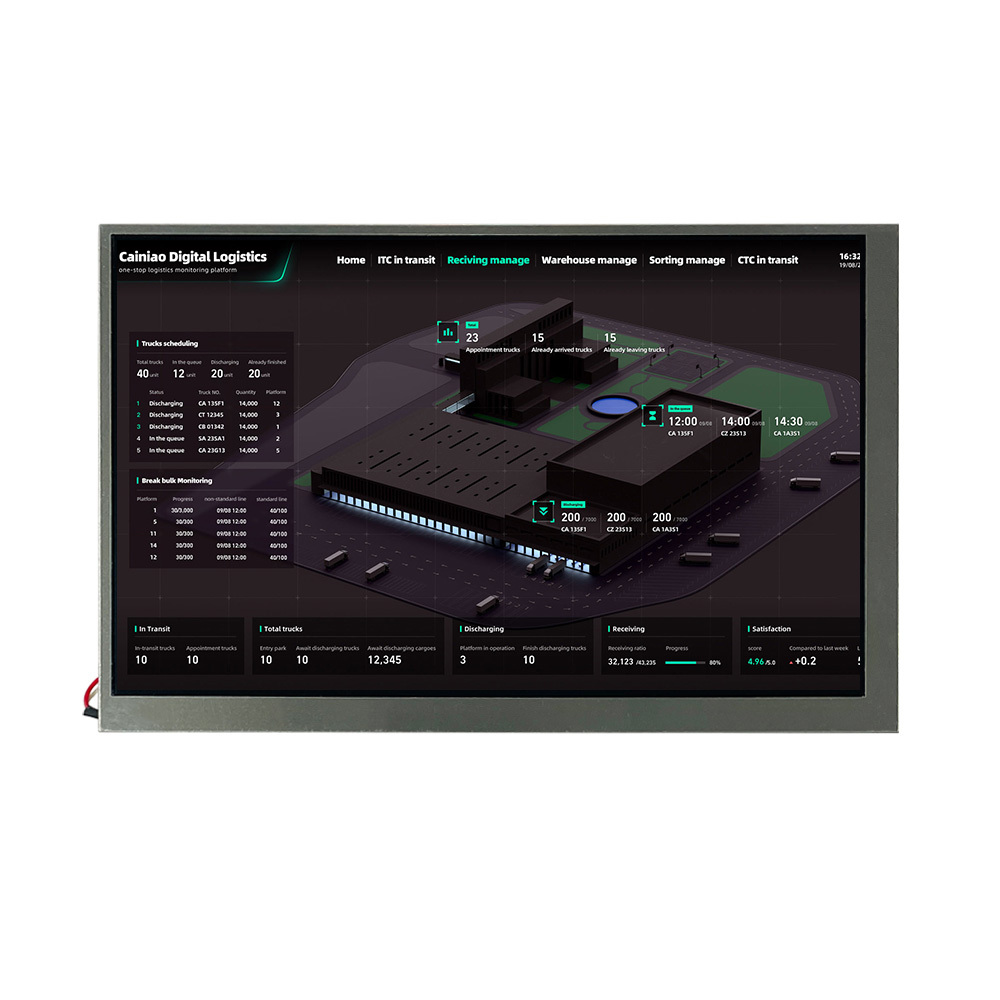 7 Inch Replace 800x480 DBT070AVN40R035E Industrial LCD Module | Compatible with LW700AT9309