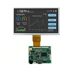 7 inch 800x480 wide temperature LCD module