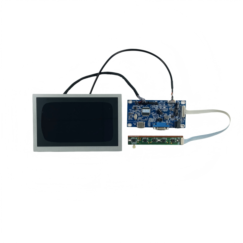 7 Inch 800x480 LVDS 20PIN 1000nits Wide Temperature Industrial LCD Module