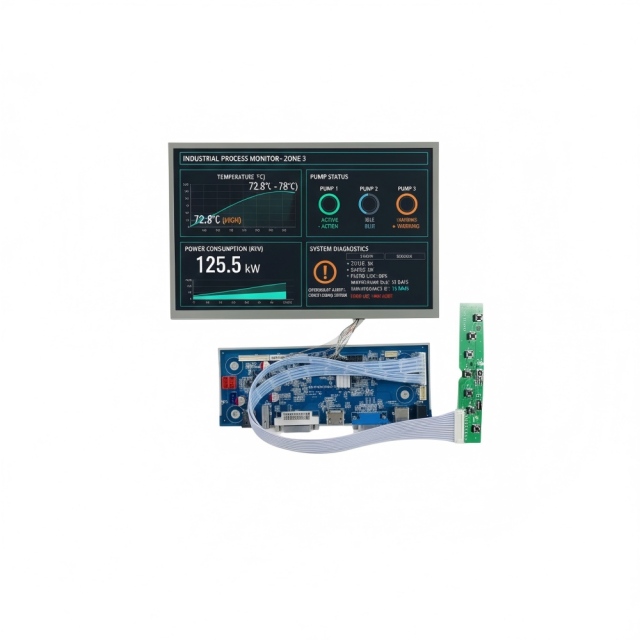 10.1 inch wide temperature LCD module