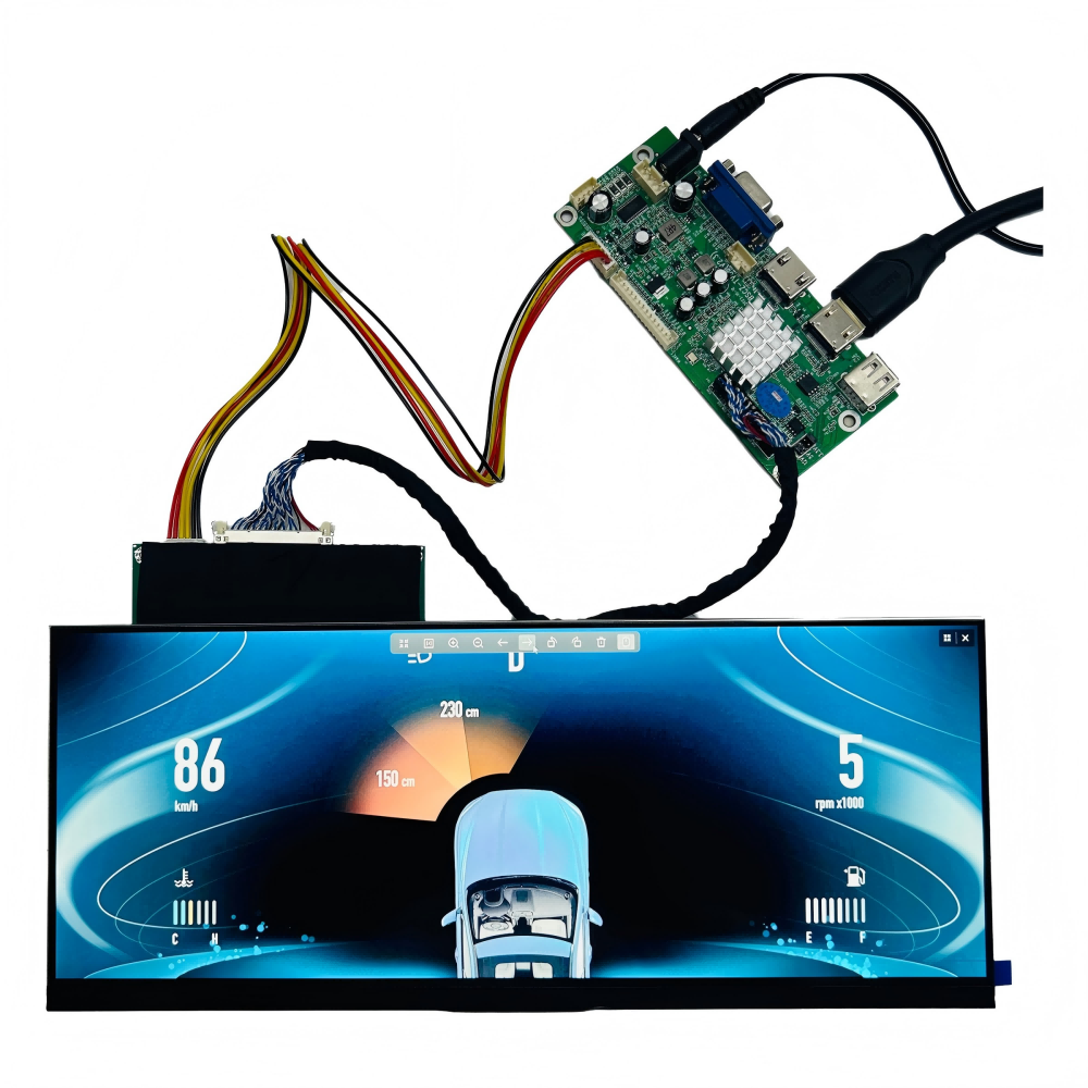12.3 Inch 1920x720 car LCD Display