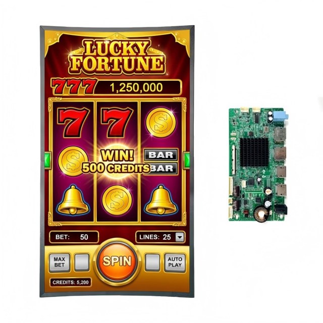 32 Inch 2560×1440 QHD R1000 Curved Gaming TFT-LCD Module