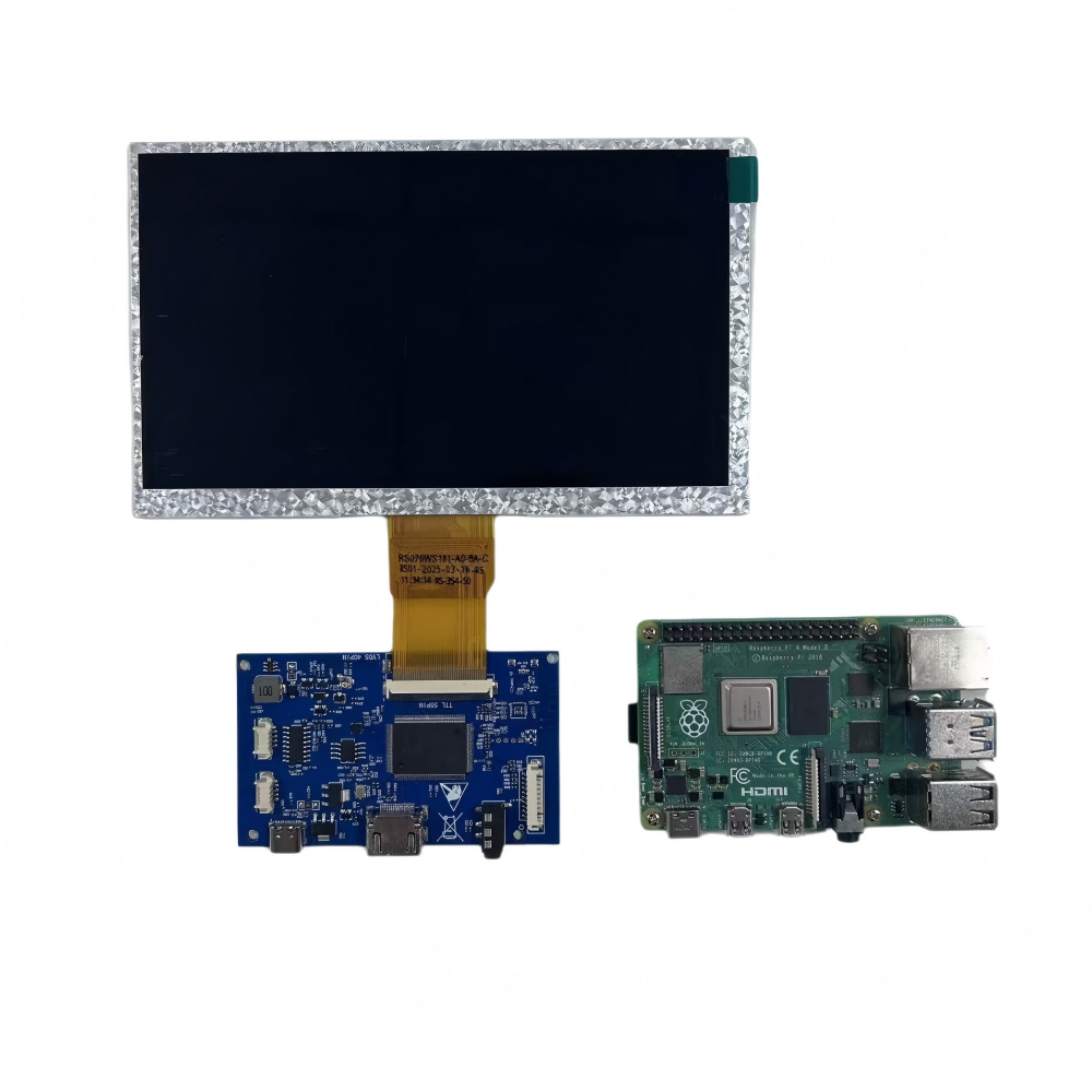 7 Inch 1024x600 HD-MI LCD Solution for Raspberry Pi