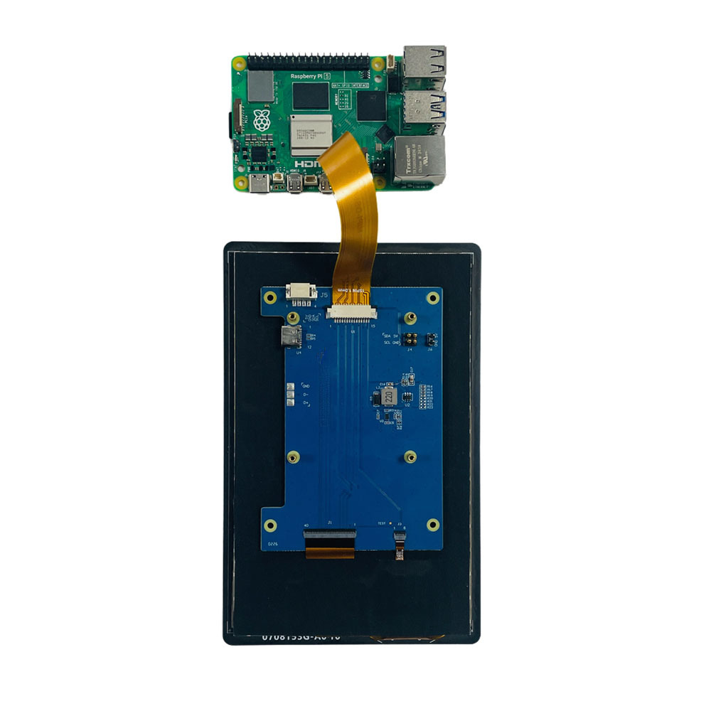 7 Inch Raspberry Pi DSI Touch Display Solution – 1280×800 IPS 10-Point Capacitive Touch