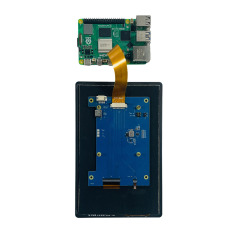 7 Inch Raspberry Pi DSI Touch Display Solution – 1280×800 IPS 10-Point Capacitive Touch