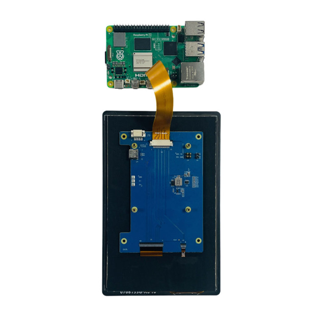 7 Inch Raspberry Pi DSI Touch Display Solution – 1280×800 IPS 10-Point Capacitive Touch
