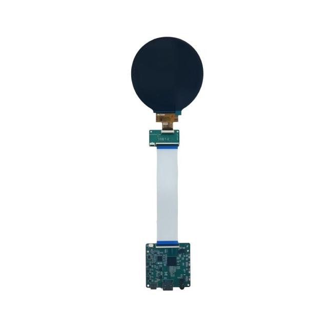 4 Inch 720x720 30PIN MIPI Round LCD Module with 400 Nits Brightness