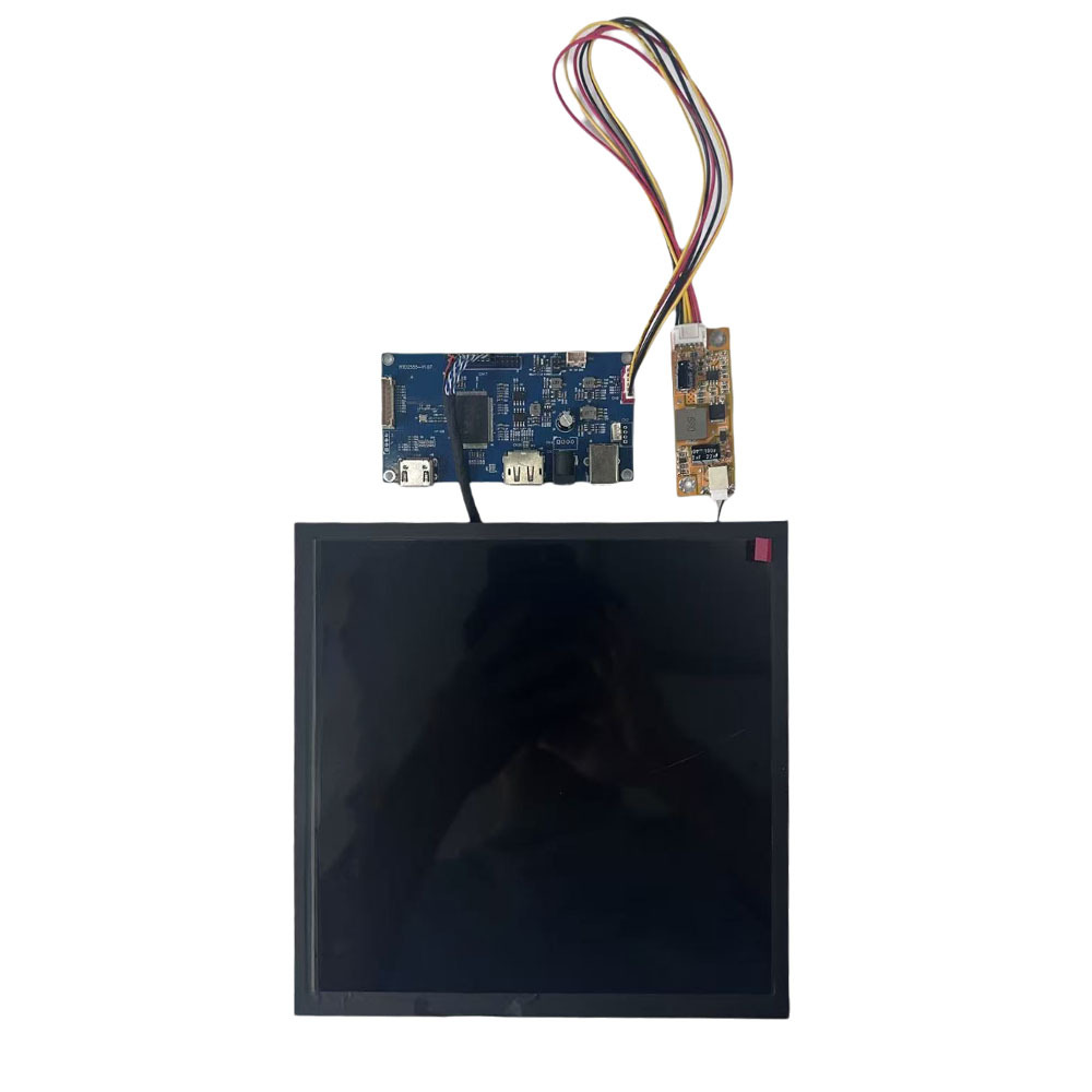 10.3 inch 768x768 20PIN LVDS 500nits Square LCD Display