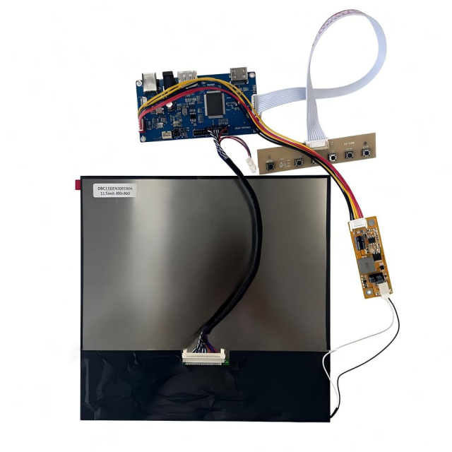 11.5 Inch 800×800 30PIN LVDS 800 Nits Square TFT LCD Module