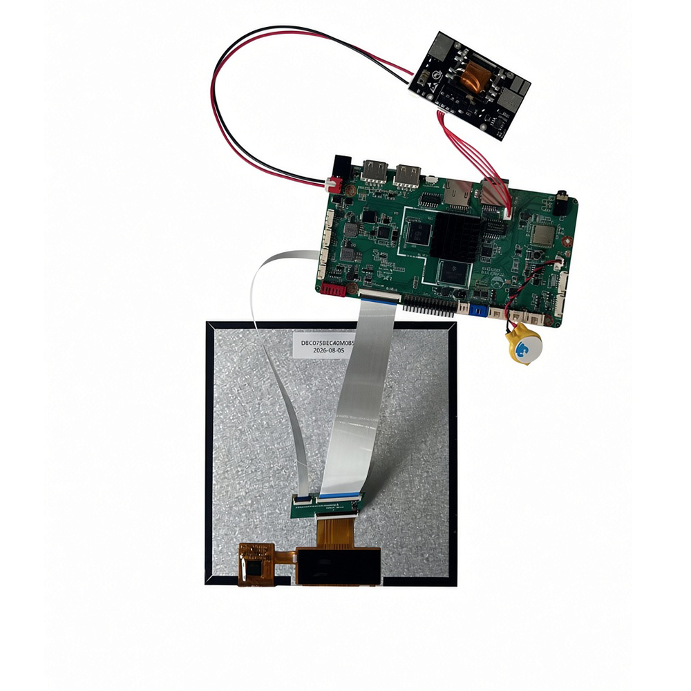 7.5 Inch 800×800 CTP Touch Panel Square LCD Display