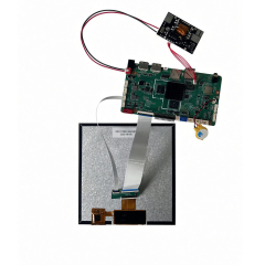 7.5 Inch 800×800 CTP Touch Panel Square LCD Display