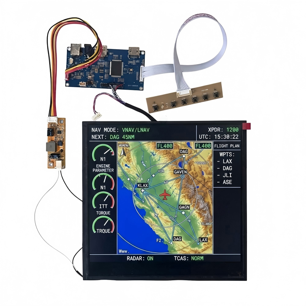 11.5 Inch 800×800 Square TFT LCD Module
