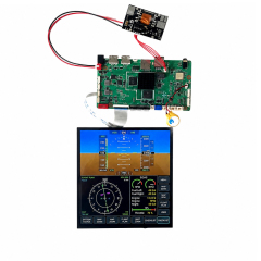 7.5 Inch 800×800 CTP Touch Panel Square LCD Display
