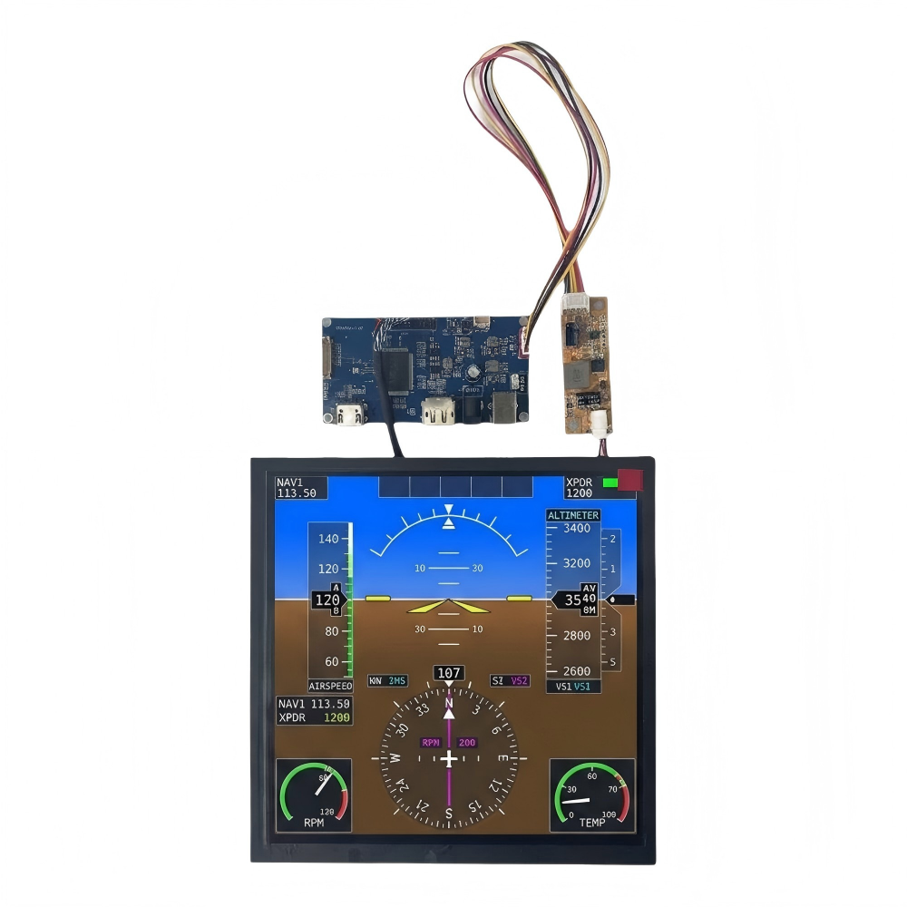 10.3 inch 768x768 Square LCD Display