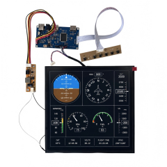 11.5 Inch 800×800 30PIN LVDS 800 Nits Square TFT LCD Module