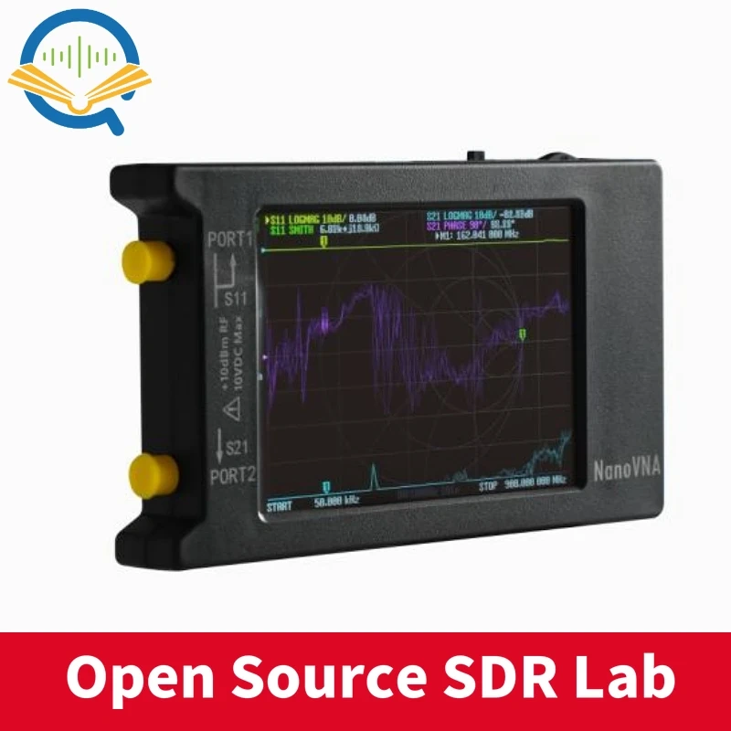 Spectrum Anslyzer NanoVNA-H4 Vector Network Antenna Analyzer 10KHz-1.5GHz MF HF VHF UHF Antenna Tuner 32GB nano vna NanoVNA-H