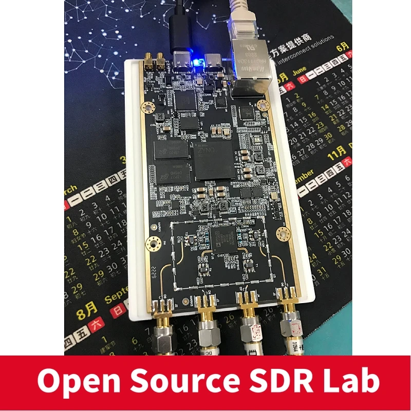 Software defined radio SDR AD9363 AD9361 ZYNQ7020 ADI Pluto communication experiment platform