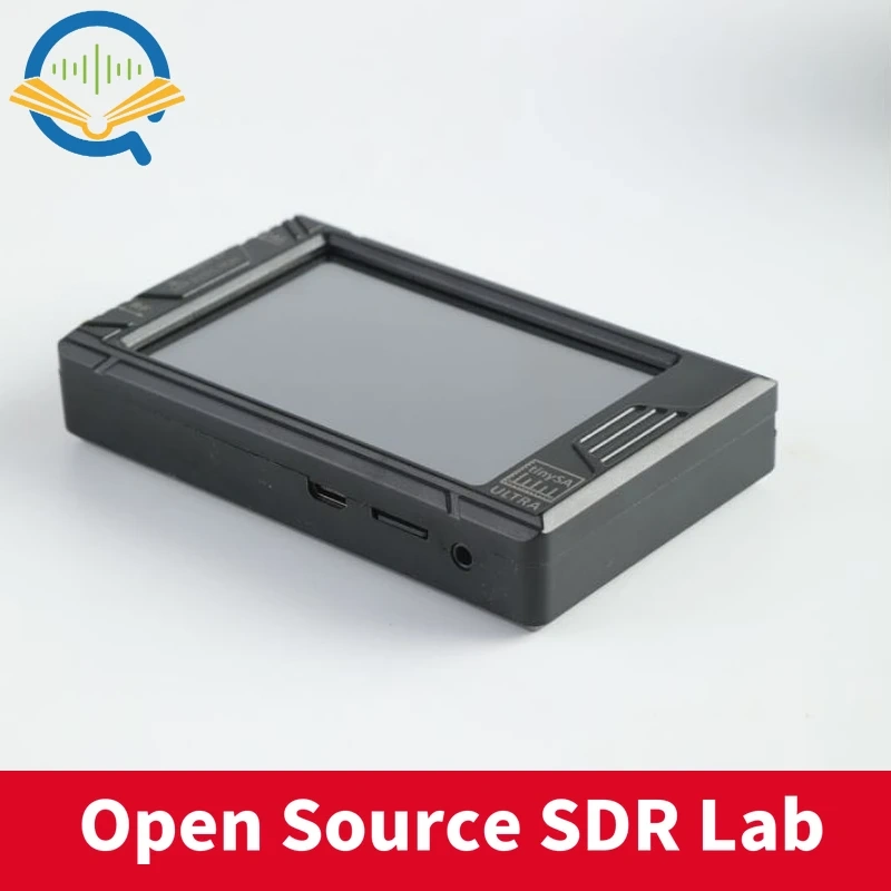 Original tinysa ultra 100khz-5.3ghz 4 polegada display à mão pequeno analisador de espectro rf gerador com bateria