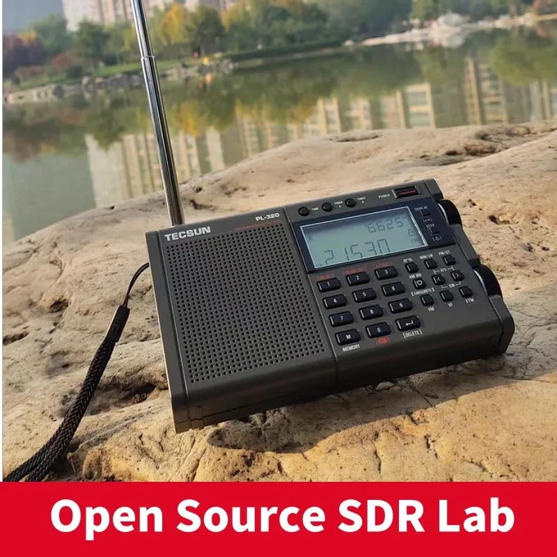 TECSUN PL320 FM/AM/SW/WM/Full Band Radio DSP Receiver FM Stereo Portable Radio LCD Display Digital Radio Receiver