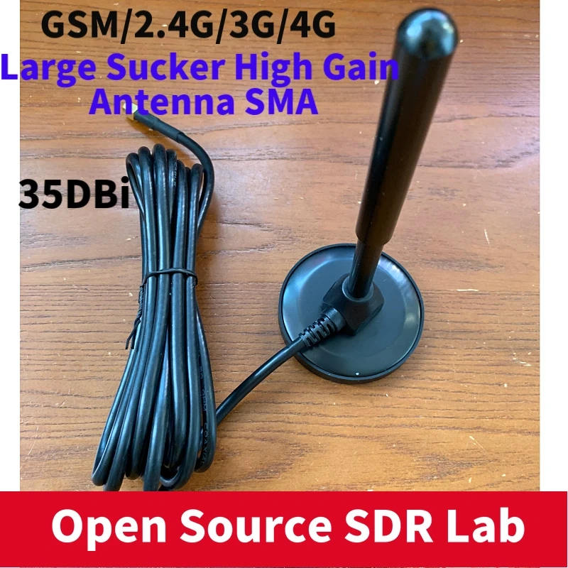GSM/2.4G/3G/4G Large Sucker High Gain Antenna SMA