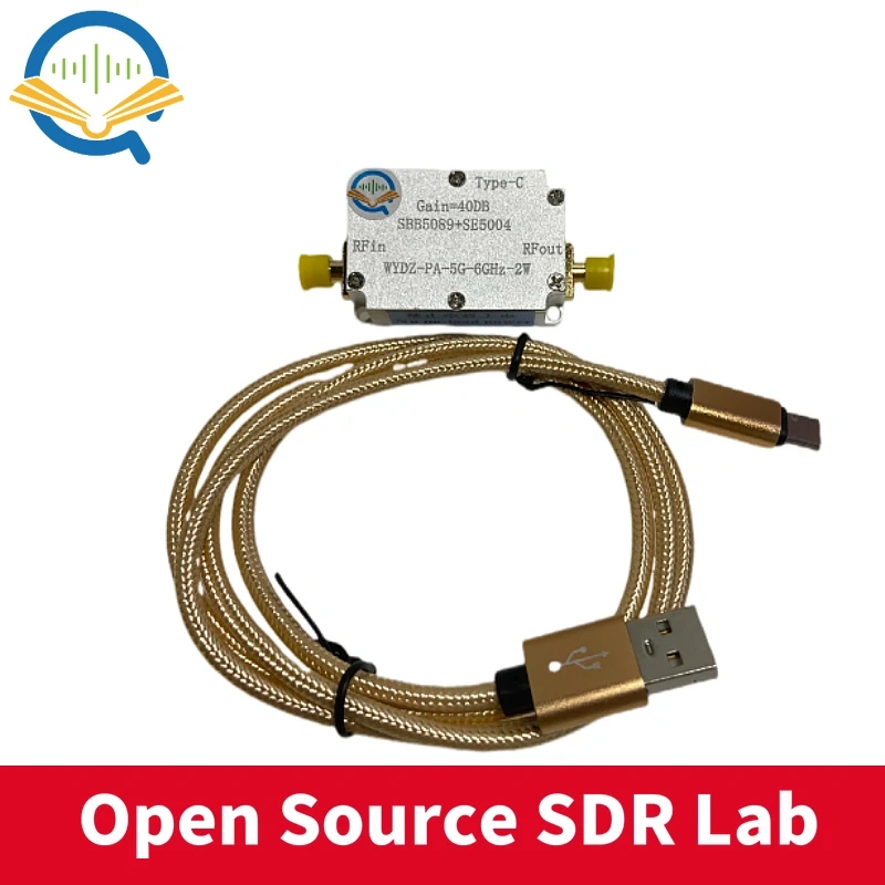 SBB5089 SE5004 5G-5.8Ghz RF POWER amplifier Gain 40dB FOR Radio transmitter signal 5.8G WIFI drone video transmission