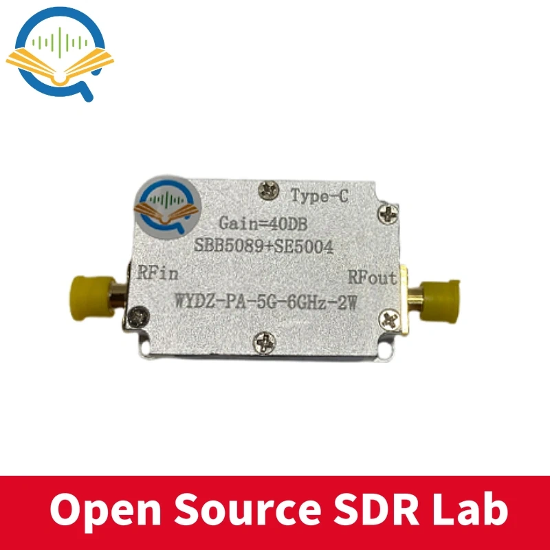 SBB5089 SE5004 5G-5.8Ghz RF POWER amplifier Gain 40dB FOR Radio transmitter signal 5.8G WIFI drone video transmission