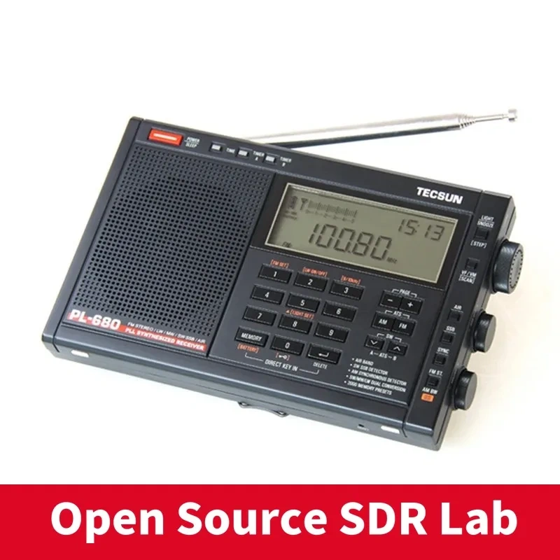 Tecsun PL-680 fm radio portable high performance full band digital tuning stereo radio FM AM SW SSB Radio Receiver