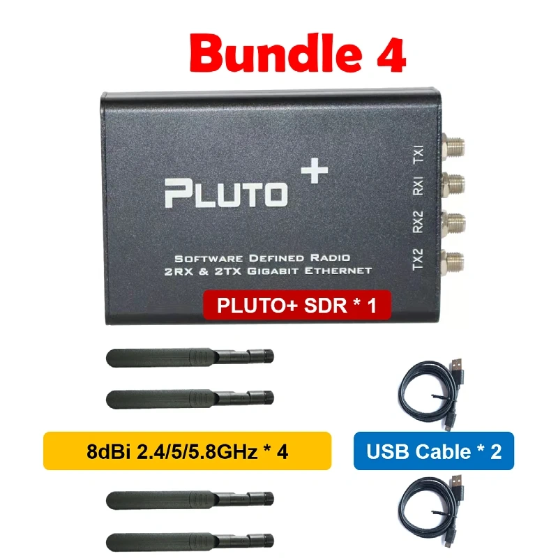 PLUTO+ SDR AD9363 2T2R Radio SDR Transceiver Radio 70MHz-6GHz Software Defined Radio