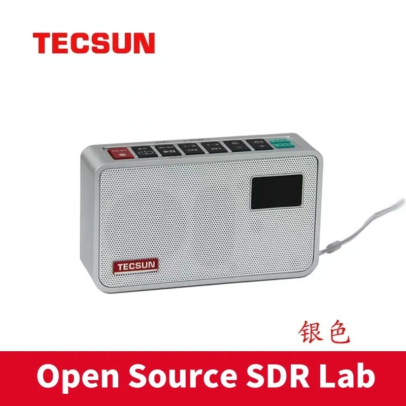 TECSUN ICR-100 TF Card Fm Radio Mini-loudspeaker Recorder MP3 Player Radio FM 76-108 With 16G Max Memory TF Card Fm Radio