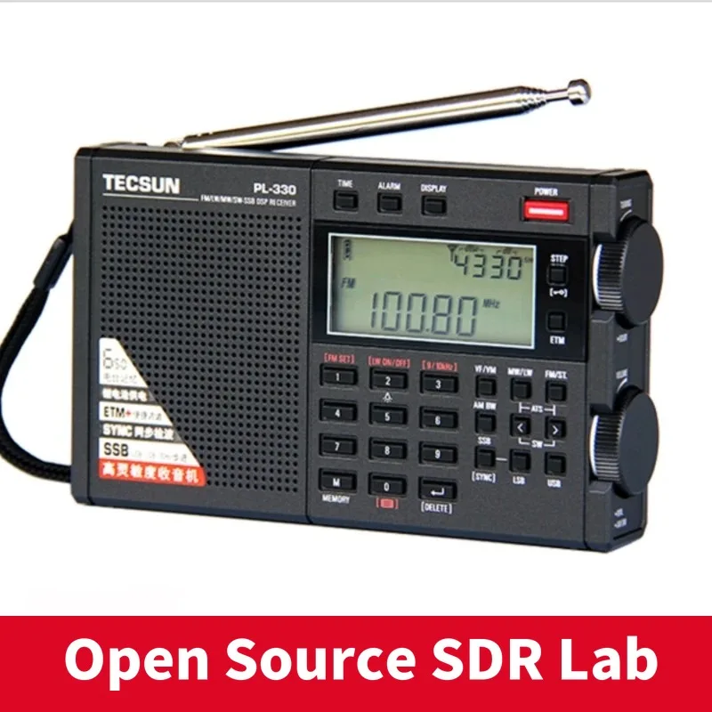 Tecsun PL-330 FM Portable LW/SW/MW Single Sideband Full Band Radio