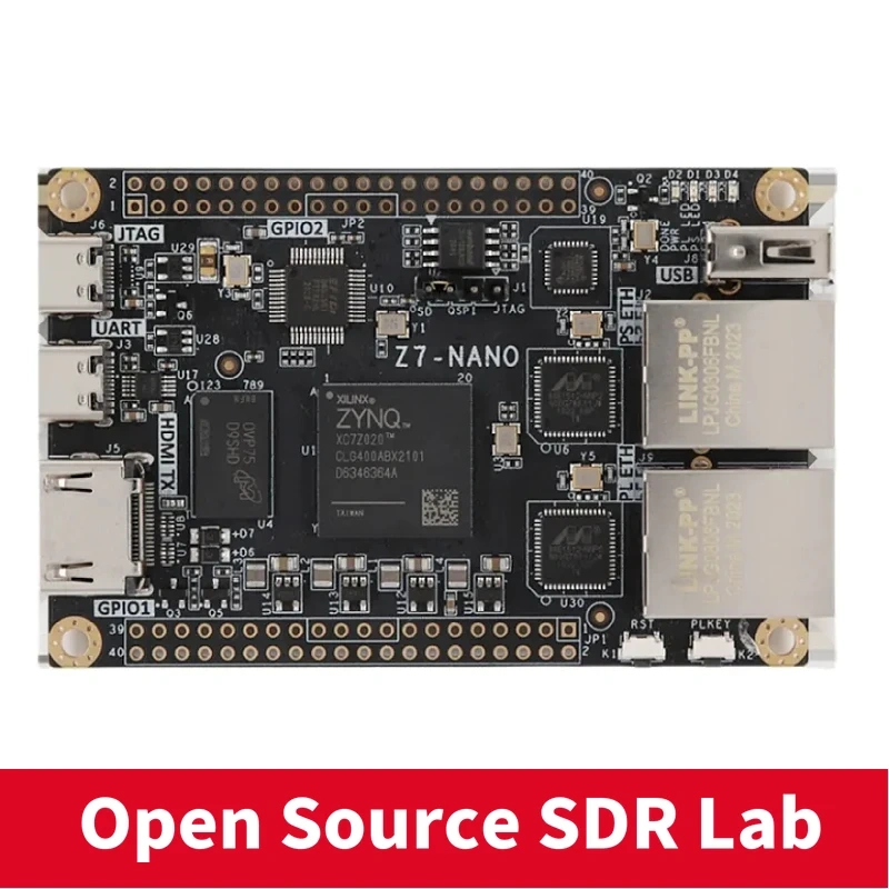 FPGA Development Board ZYNQ Core Board XILINX ZYNQ7000 7020 7010 Double Net Port Z7Nano