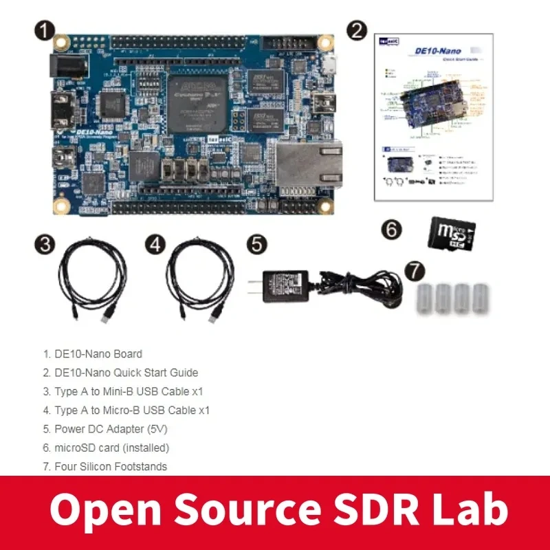 Terasic Friendly Crystal Altera FPGA DE10 Nano Kit Embedded Development Board Cyclone V