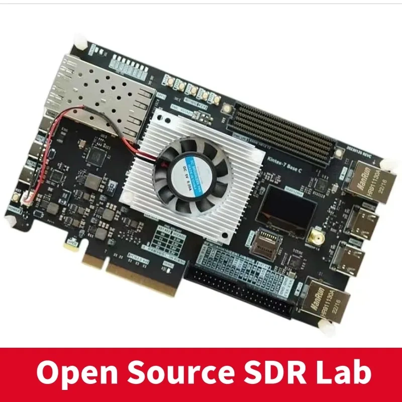 FPGA Xilinx Kintex-7 XC7K325T PCIE Development Board with Dual Gigabit Ethernet Ports Dual 10-Gigabit SFP+ Optical Communication