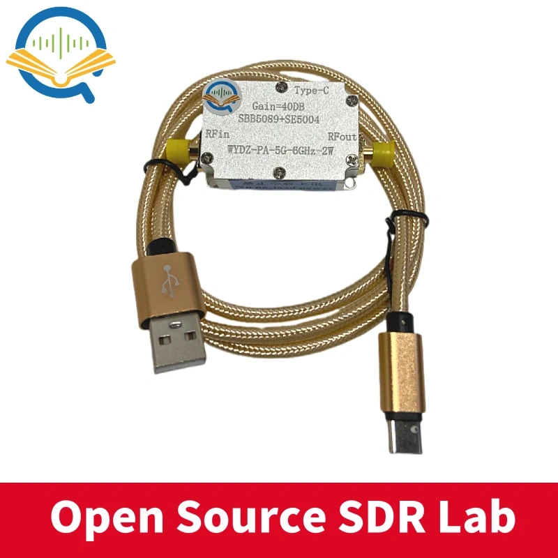 SBB5089 SE5004 5G-5.8Ghz RF POWER amplifier Gain 40dB FOR Radio transmitter signal 5.8G WIFI drone video transmission