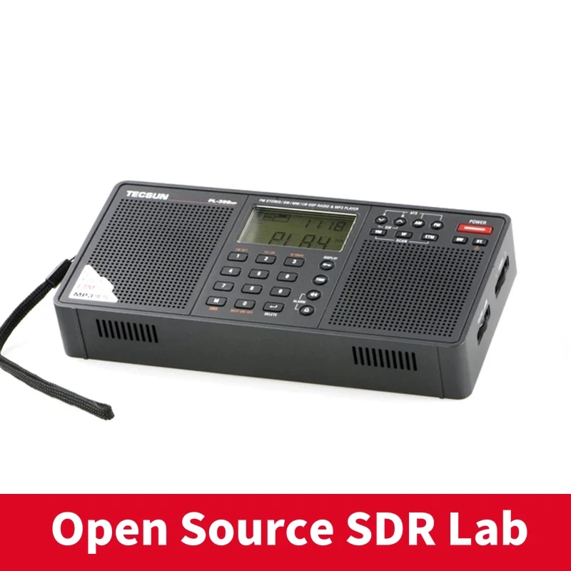 Tecsun - Shortwave Radio, FM/MW/LW, Digital, DSP, With ETM ATS, DSP, Two Speakers, MP3 Player