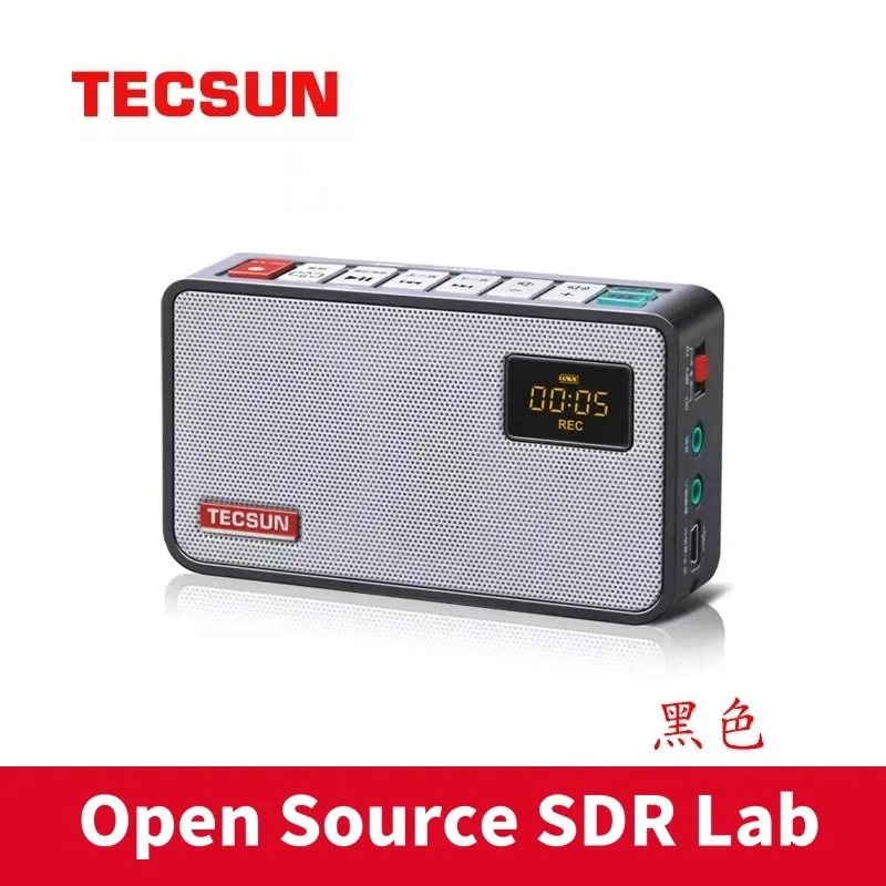 TECSUN ICR-100 TF Card Fm Radio Mini-loudspeaker Recorder MP3 Player Radio FM 76-108 With 16G Max Memory TF Card Fm Radio