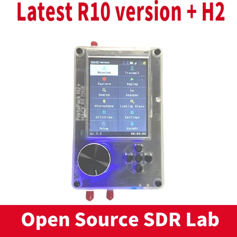 H2 1MHz to 6GHz SDR With Mayhem 2.0.1 Firmware Flashed,HackRF One