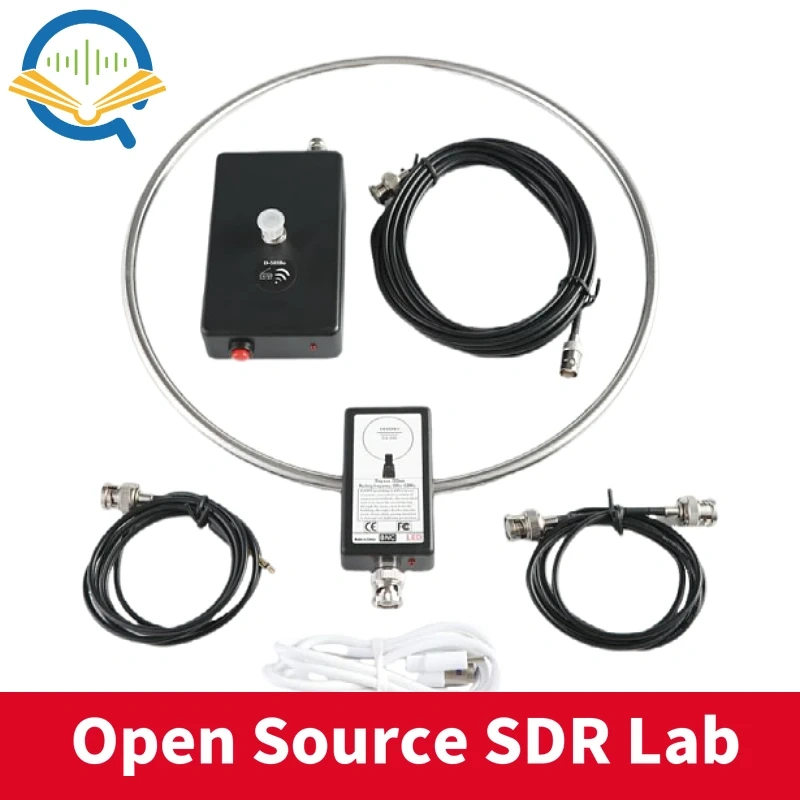 GA-800 GA800 Active Loop Antenna 10KHz-159MHz HF Short Wave Small Loop Antenna MW Shortwave SSB Aviation Band Reception