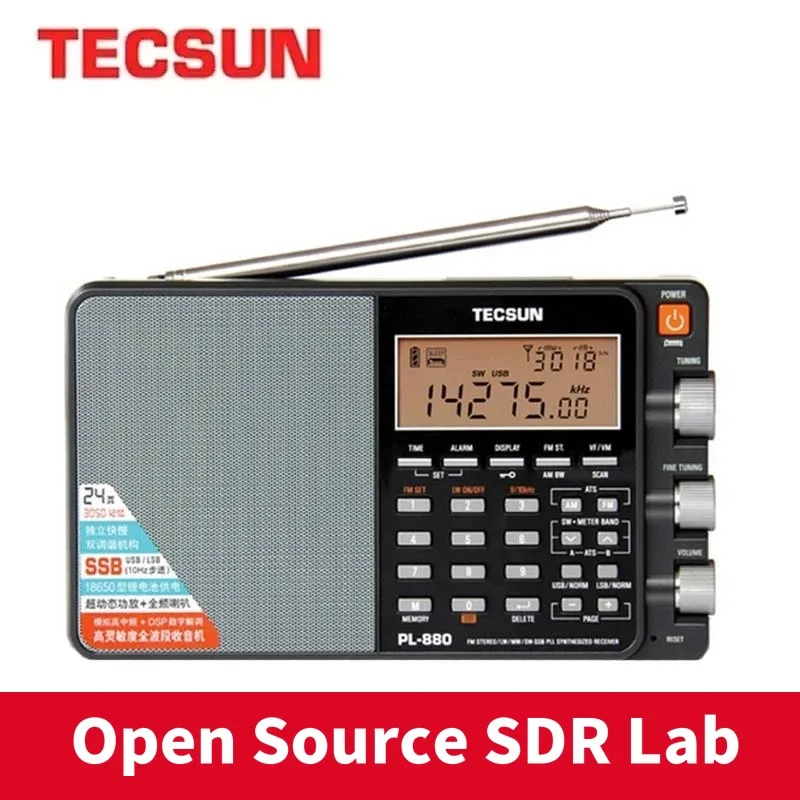 TECSUN PL-880 Best Audio Receiver - Portable Full Band Radio with