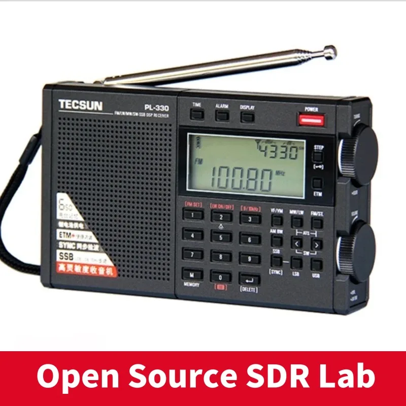 Tecsun PL-330 FM Portable LW/SW/MW Single Sideband Full Band Radio