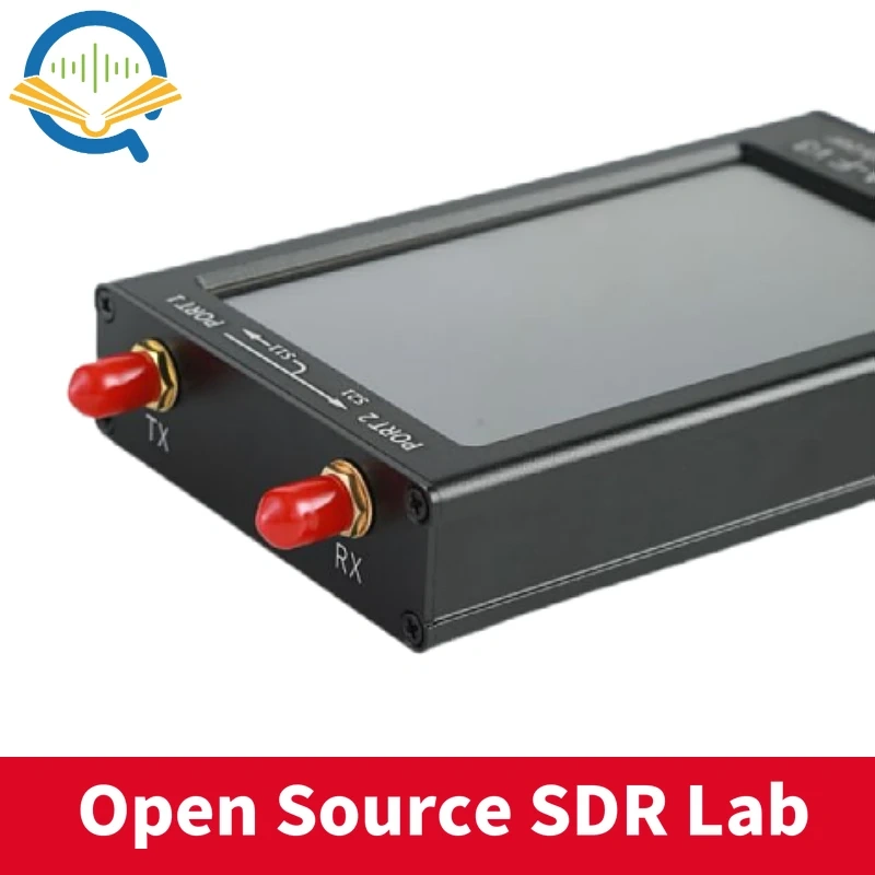 NanoVNA-F V3 1MHz-6GHz Portable Vector Network Analyzer VNA for MF/HF/VHF/UHF/SHF Antenna
