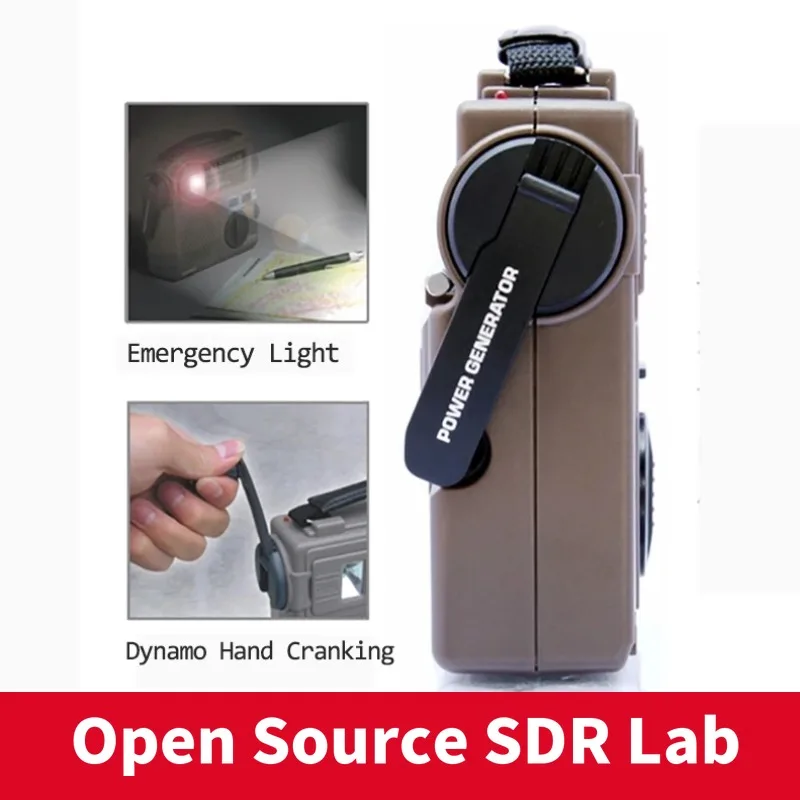 TECSUN GR-88 GR-88P Digital r Emergency Light Radio DynamoWith