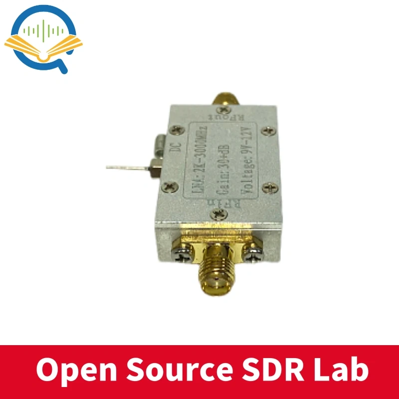 RF Low NAmplifier LNA Wideband Amplifier 2K-3000MHz Gain 30+dB For Shortwave FM Broadcast