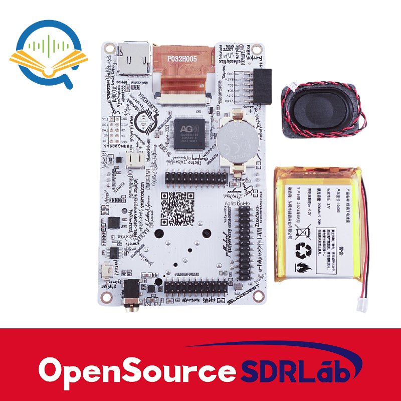 Clifford Heath Old Version Black Color HackRF One with White Color Portapack H4M Spectrum Analyzer Kit